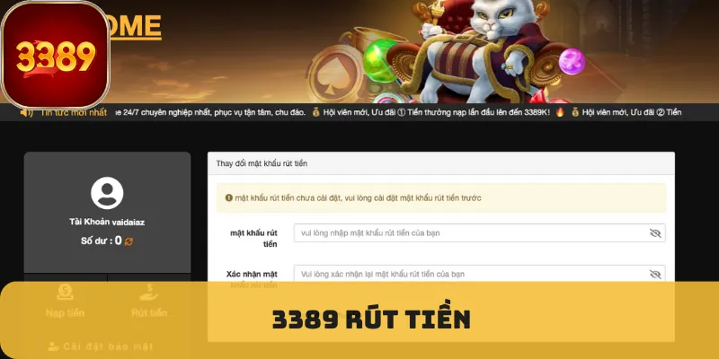 rút tiền 3389